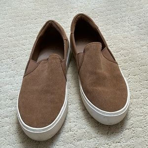 UGG suede slip on sneaker